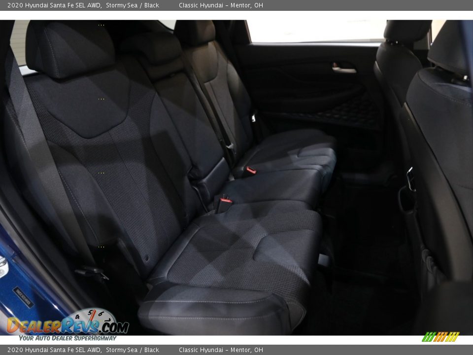 2020 Hyundai Santa Fe SEL AWD Stormy Sea / Black Photo #15