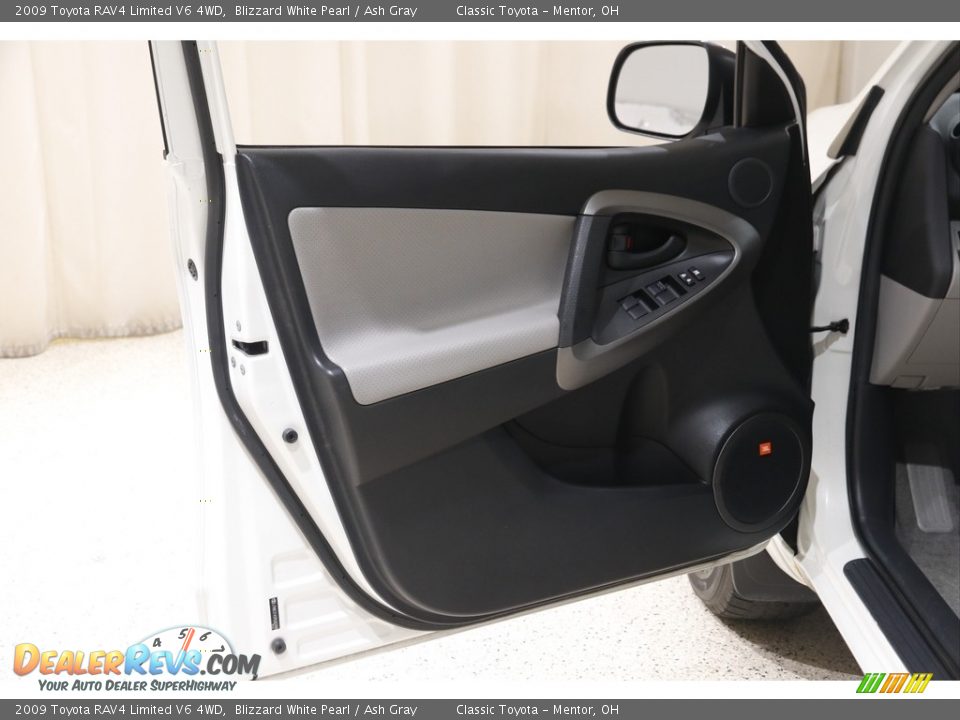 2009 Toyota RAV4 Limited V6 4WD Blizzard White Pearl / Ash Gray Photo #4