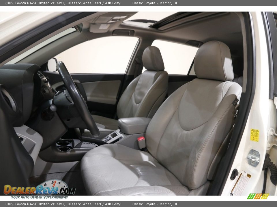 2009 Toyota RAV4 Limited V6 4WD Blizzard White Pearl / Ash Gray Photo #5