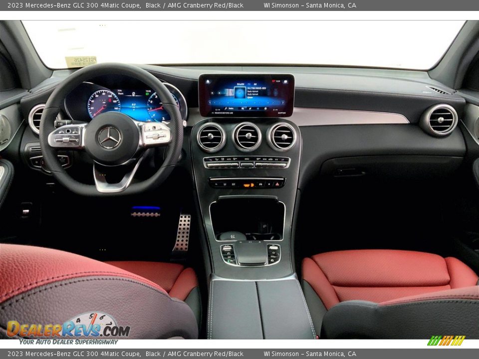 Dashboard of 2023 Mercedes-Benz GLC 300 4Matic Coupe Photo #6