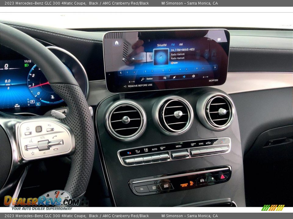 Controls of 2023 Mercedes-Benz GLC 300 4Matic Coupe Photo #7