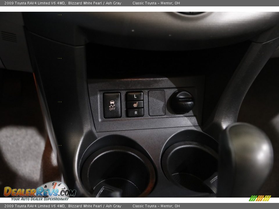 2009 Toyota RAV4 Limited V6 4WD Blizzard White Pearl / Ash Gray Photo #10