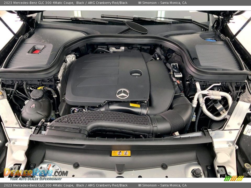 2023 Mercedes-Benz GLC 300 4Matic Coupe 2.0 Liter Turbocharged DOHC 16-Valve VVT 4 Cylinder Engine Photo #9