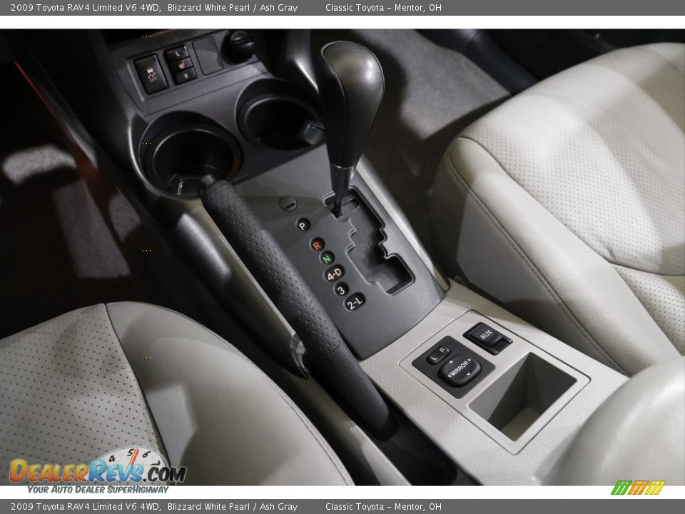 2009 Toyota RAV4 Limited V6 4WD Blizzard White Pearl / Ash Gray Photo #11