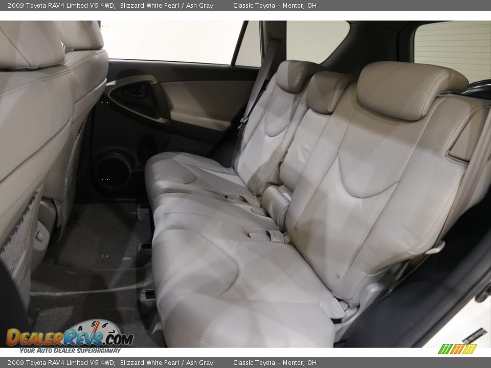 2009 Toyota RAV4 Limited V6 4WD Blizzard White Pearl / Ash Gray Photo #14