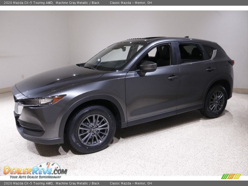 2020 Mazda CX-5 Touring AWD Machine Gray Metallic / Black Photo #3