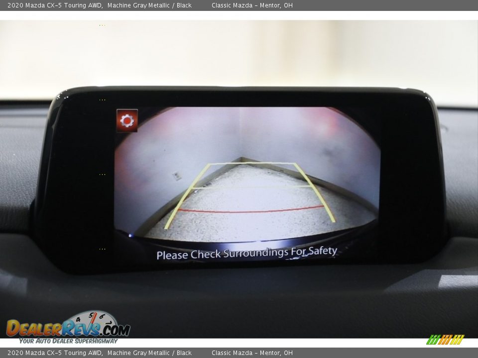 2020 Mazda CX-5 Touring AWD Machine Gray Metallic / Black Photo #12