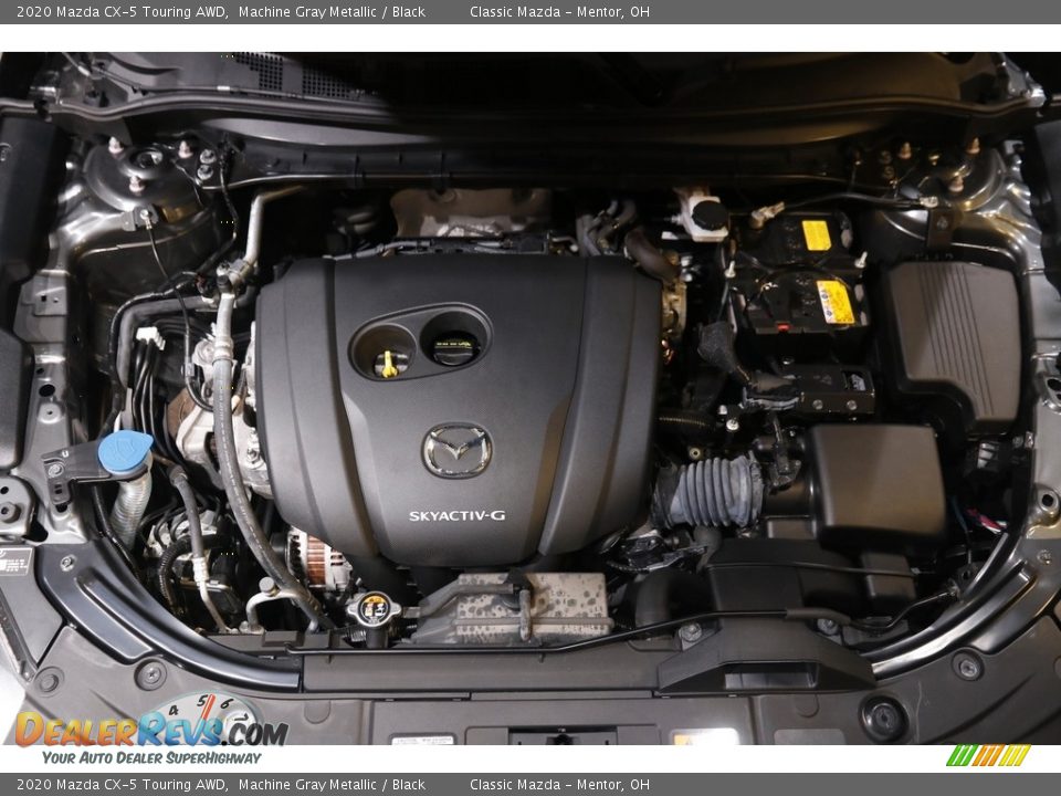 2020 Mazda CX-5 Touring AWD Machine Gray Metallic / Black Photo #19
