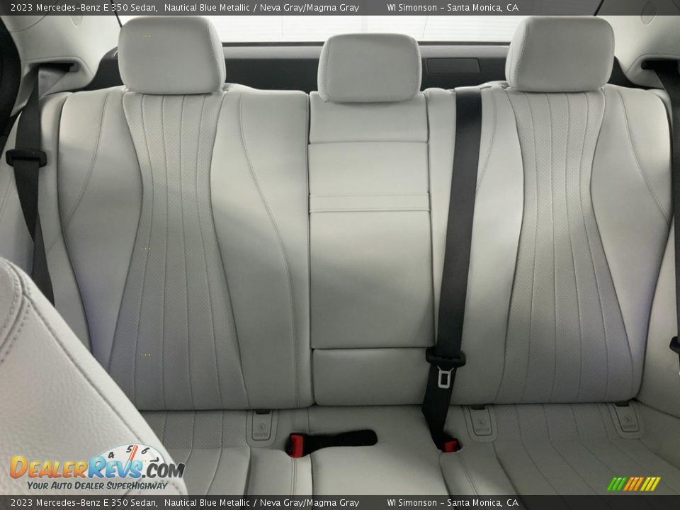 Rear Seat of 2023 Mercedes-Benz E 350 Sedan Photo #17