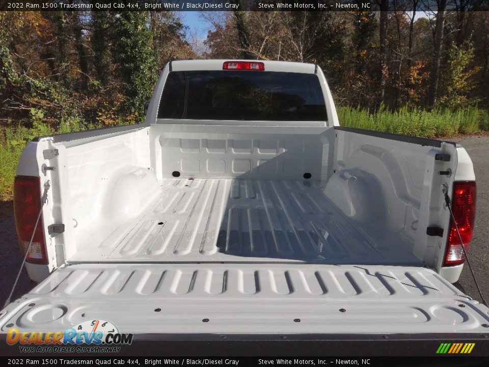 2022 Ram 1500 Tradesman Quad Cab 4x4 Bright White / Black/Diesel Gray Photo #8