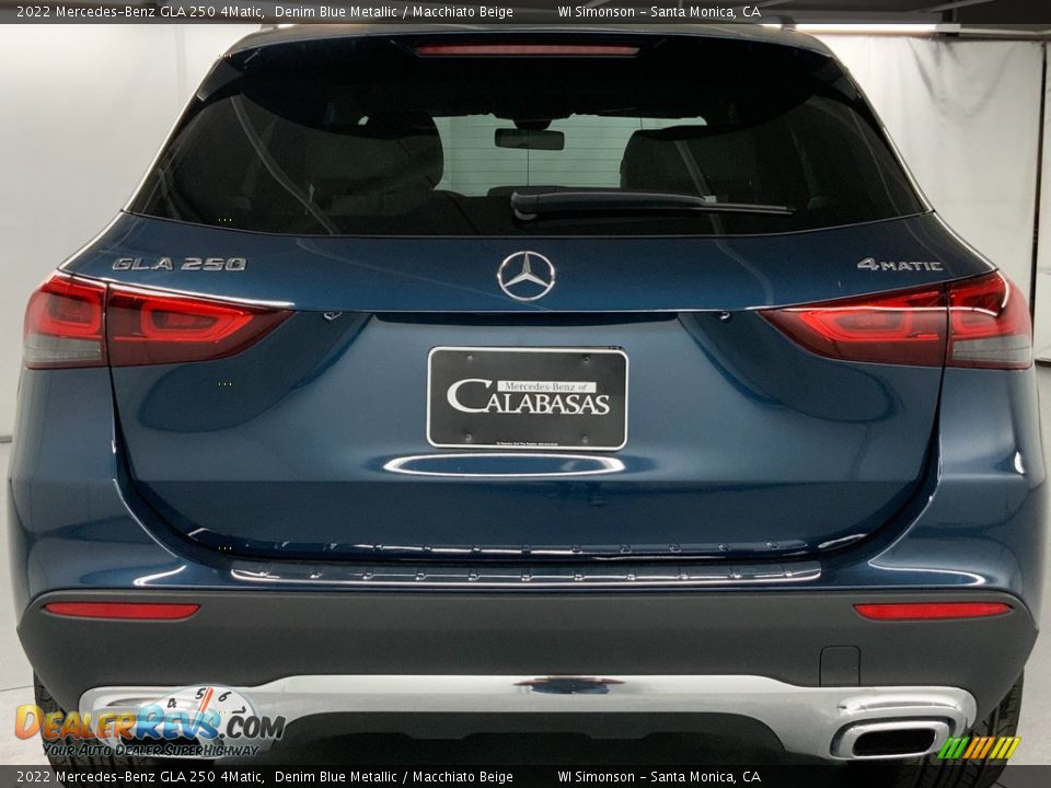 2022 Mercedes-Benz GLA 250 4Matic Denim Blue Metallic / Macchiato Beige Photo #5