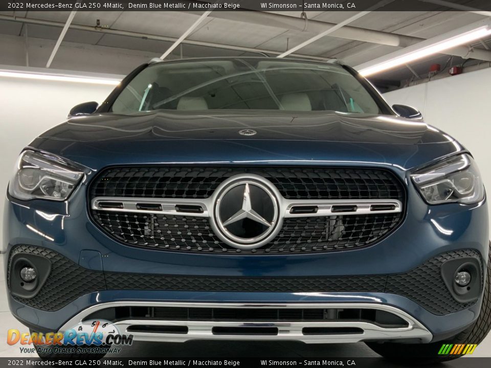 2022 Mercedes-Benz GLA 250 4Matic Denim Blue Metallic / Macchiato Beige Photo #8