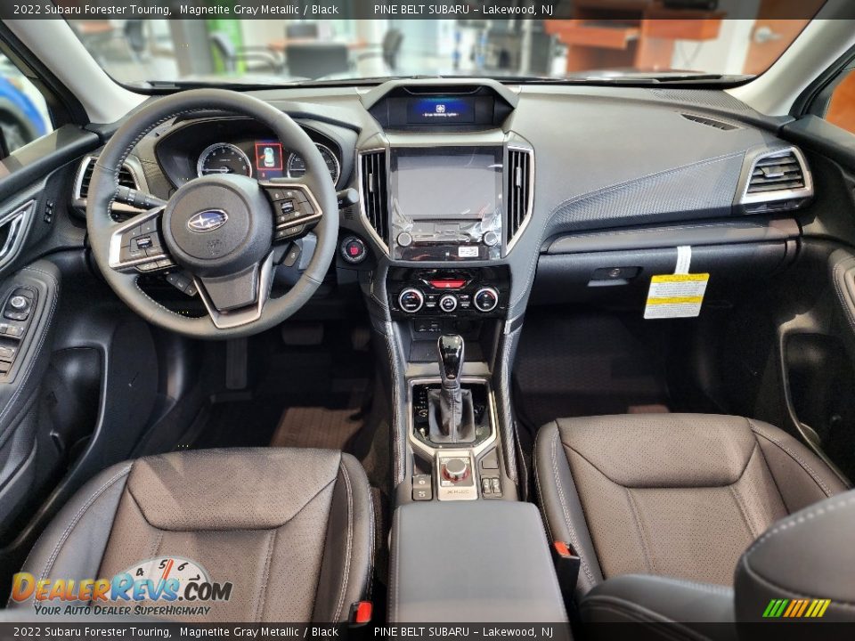 Black Interior - 2022 Subaru Forester Touring Photo #7