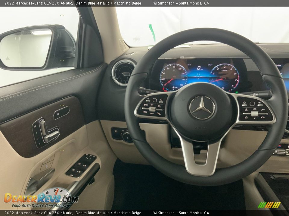 2022 Mercedes-Benz GLA 250 4Matic Denim Blue Metallic / Macchiato Beige Photo #11