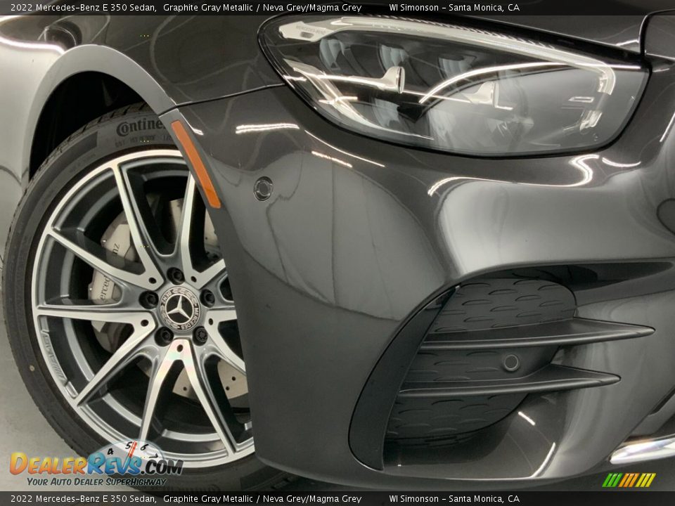 2022 Mercedes-Benz E 350 Sedan Graphite Gray Metallic / Neva Grey/Magma Grey Photo #3