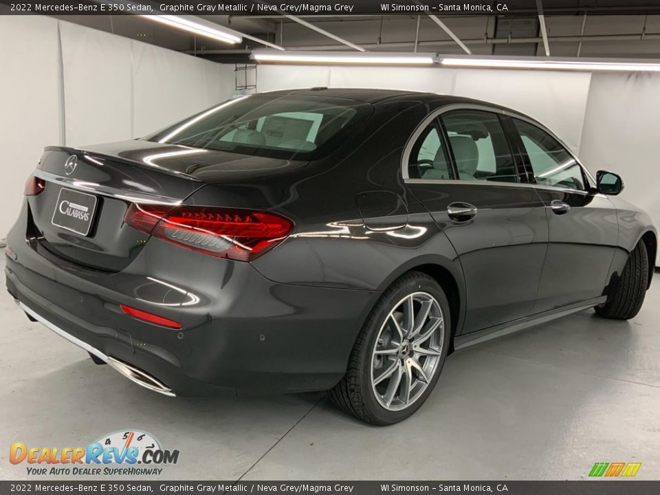 2022 Mercedes-Benz E 350 Sedan Graphite Gray Metallic / Neva Grey/Magma Grey Photo #4