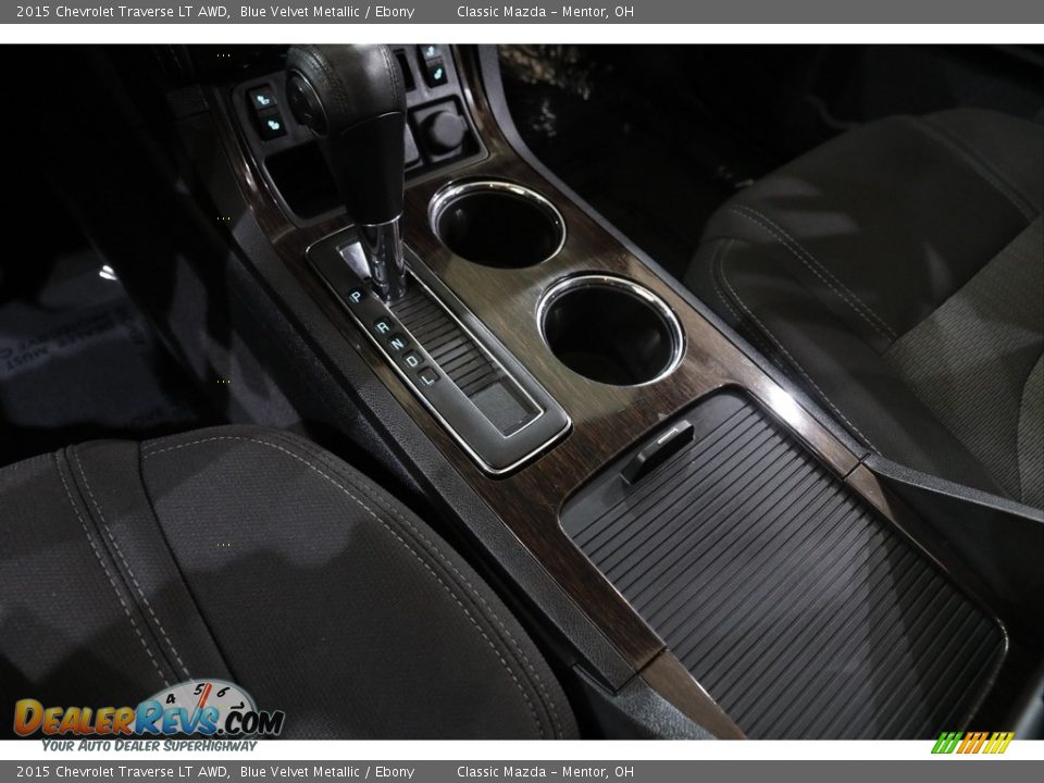 2015 Chevrolet Traverse LT AWD Blue Velvet Metallic / Ebony Photo #13