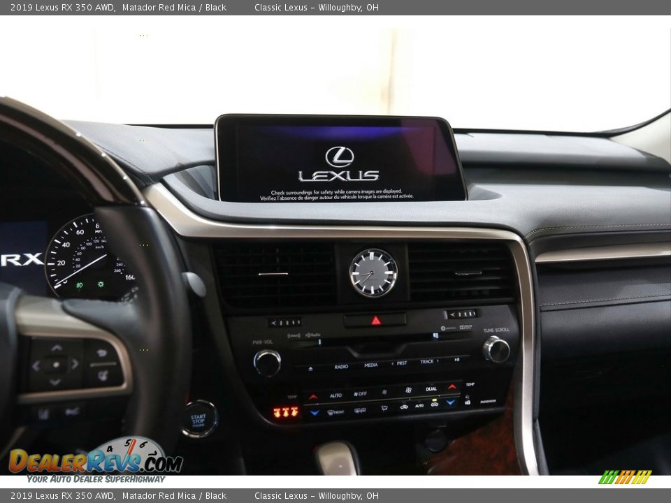 2019 Lexus RX 350 AWD Matador Red Mica / Black Photo #9