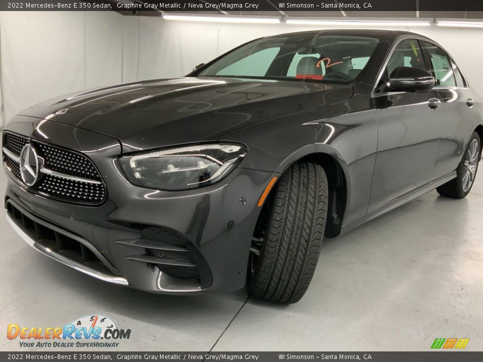 2022 Mercedes-Benz E 350 Sedan Graphite Gray Metallic / Neva Grey/Magma Grey Photo #7