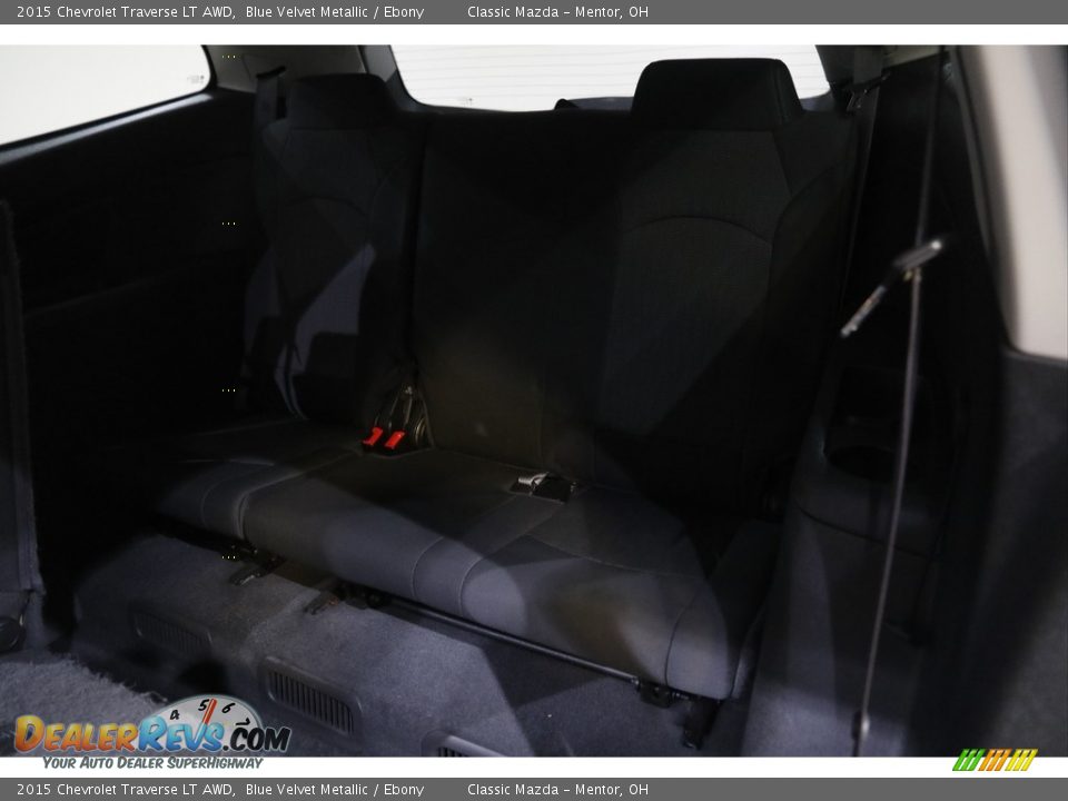 2015 Chevrolet Traverse LT AWD Blue Velvet Metallic / Ebony Photo #18