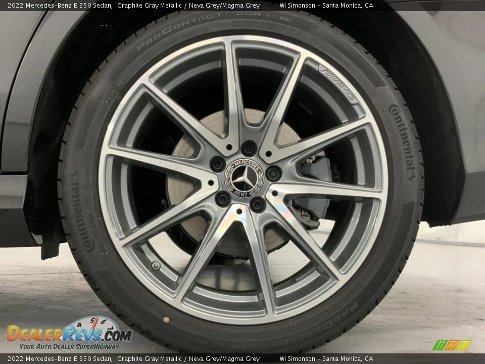 2022 Mercedes-Benz E 350 Sedan Graphite Gray Metallic / Neva Grey/Magma Grey Photo #9