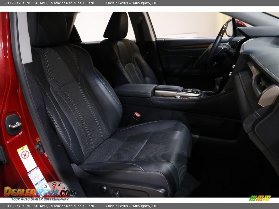 2019 Lexus RX 350 AWD Matador Red Mica / Black Photo #20