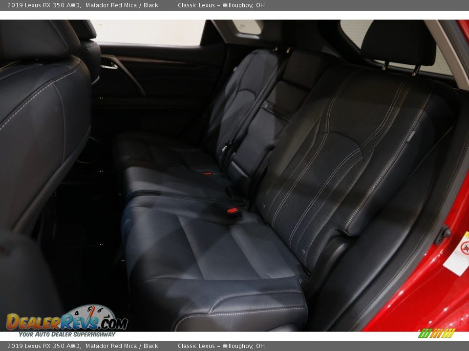 2019 Lexus RX 350 AWD Matador Red Mica / Black Photo #22