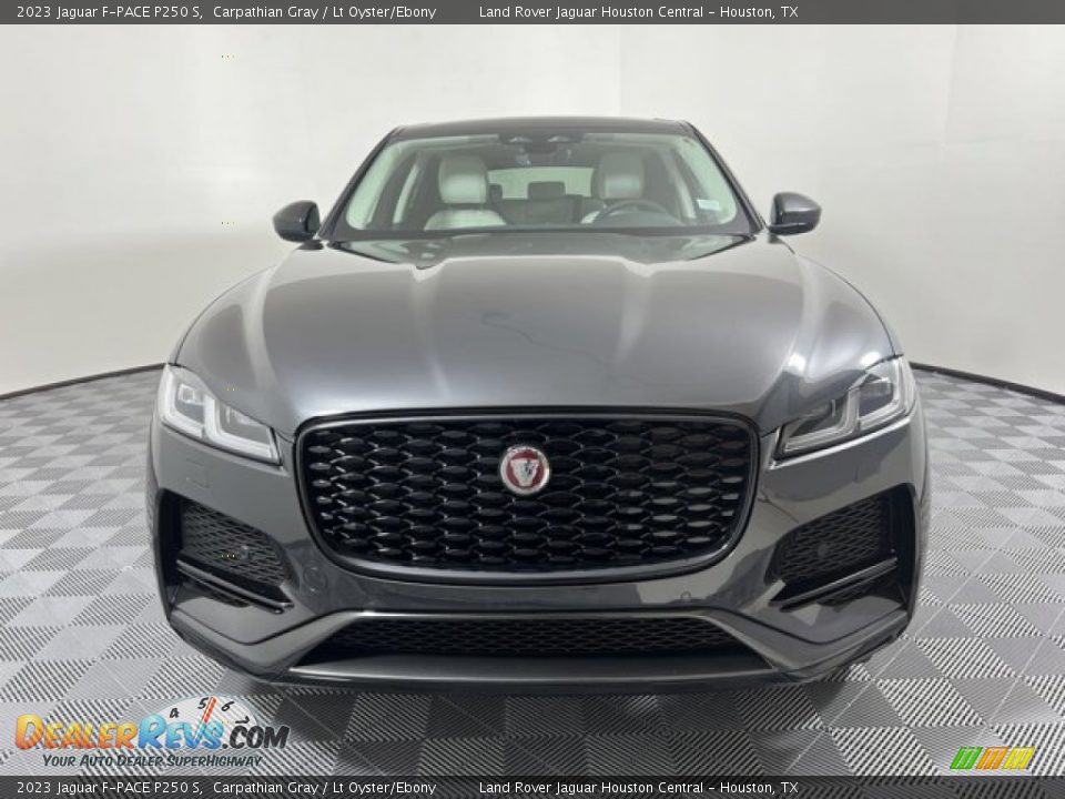 2023 Jaguar F-PACE P250 S Carpathian Gray / Lt Oyster/Ebony Photo #8