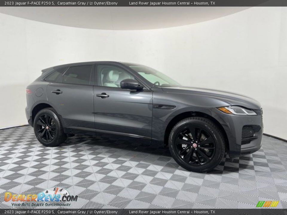 2023 Jaguar F-PACE P250 S Carpathian Gray / Lt Oyster/Ebony Photo #11