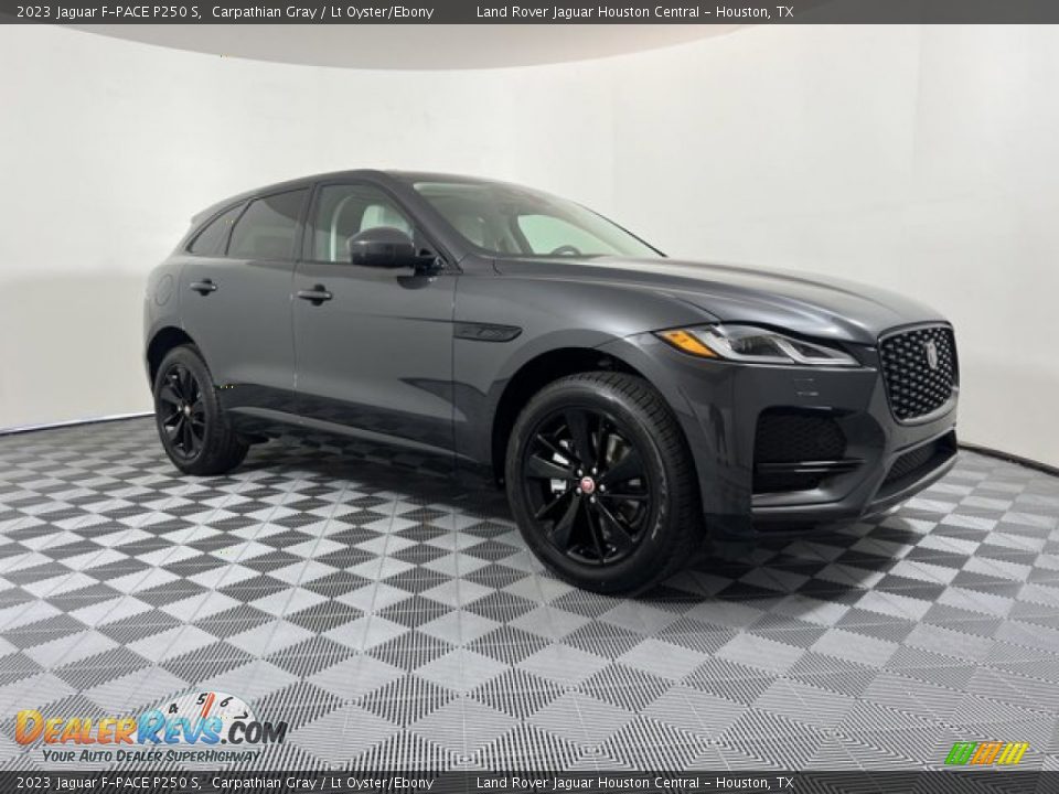 2023 Jaguar F-PACE P250 S Carpathian Gray / Lt Oyster/Ebony Photo #12