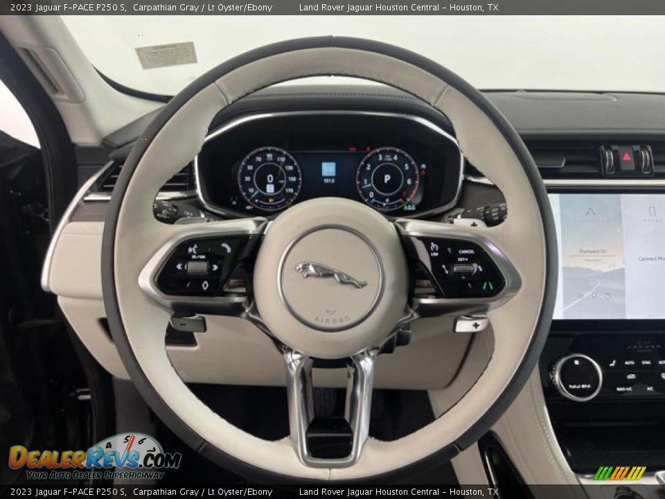 2023 Jaguar F-PACE P250 S Carpathian Gray / Lt Oyster/Ebony Photo #17