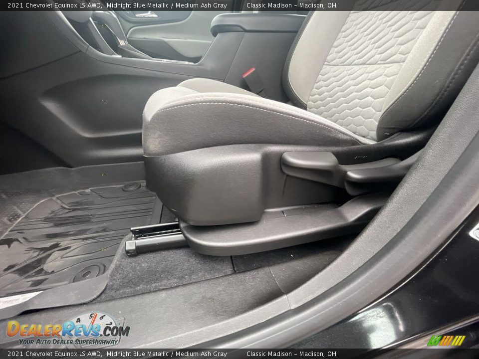 2021 Chevrolet Equinox LS AWD Midnight Blue Metallic / Medium Ash Gray Photo #7