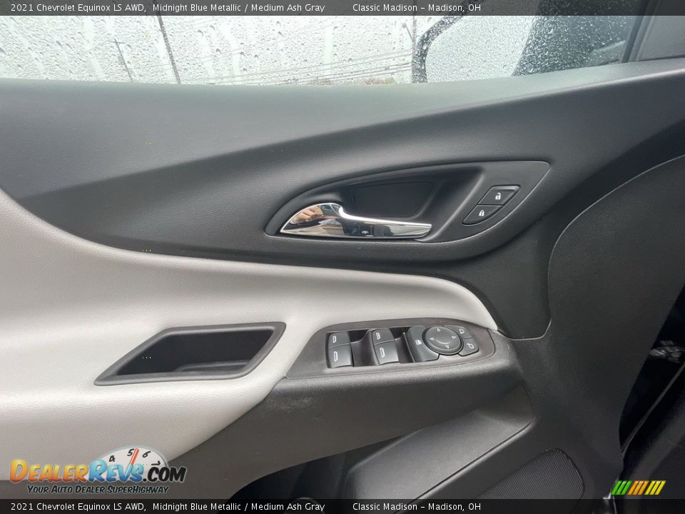 2021 Chevrolet Equinox LS AWD Midnight Blue Metallic / Medium Ash Gray Photo #8