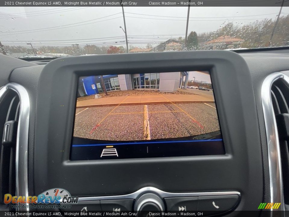 2021 Chevrolet Equinox LS AWD Midnight Blue Metallic / Medium Ash Gray Photo #12