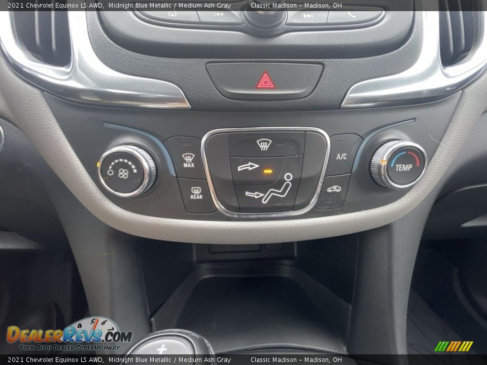 2021 Chevrolet Equinox LS AWD Midnight Blue Metallic / Medium Ash Gray Photo #13