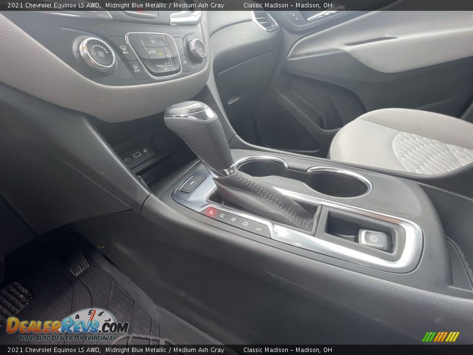 2021 Chevrolet Equinox LS AWD Midnight Blue Metallic / Medium Ash Gray Photo #14