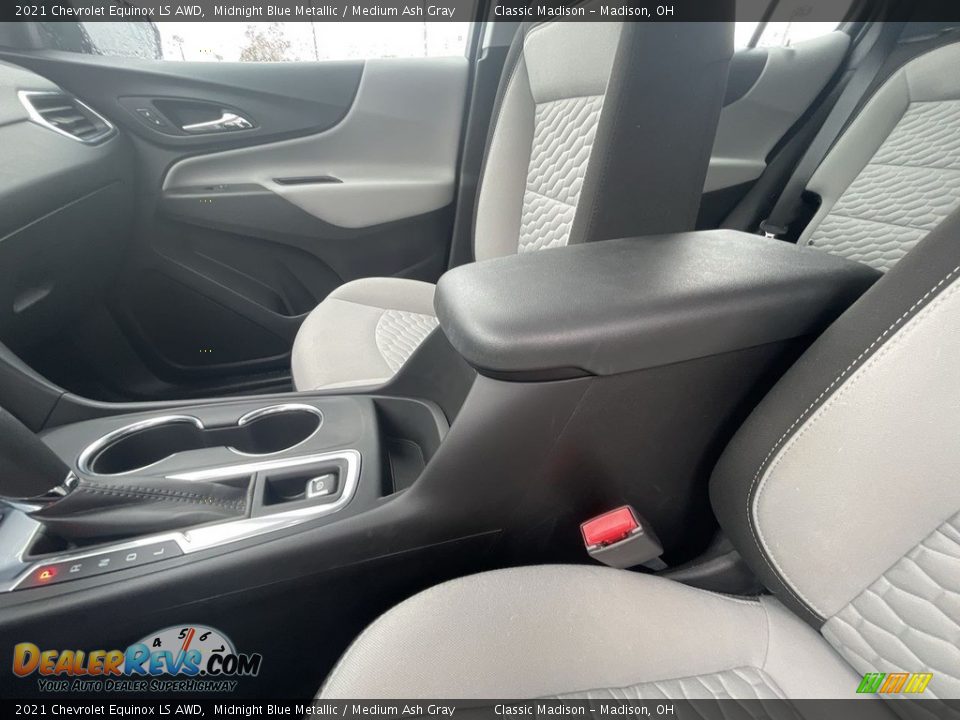 2021 Chevrolet Equinox LS AWD Midnight Blue Metallic / Medium Ash Gray Photo #15