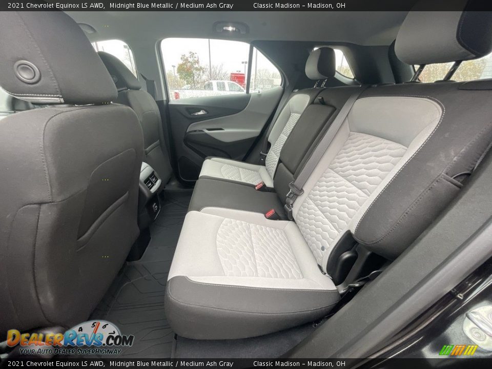 2021 Chevrolet Equinox LS AWD Midnight Blue Metallic / Medium Ash Gray Photo #16