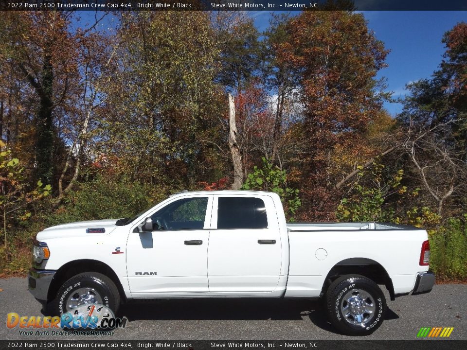 2022 Ram 2500 Tradesman Crew Cab 4x4 Bright White / Black Photo #1