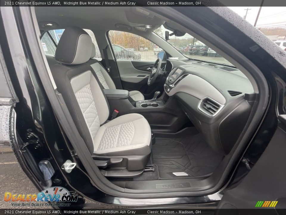 2021 Chevrolet Equinox LS AWD Midnight Blue Metallic / Medium Ash Gray Photo #18