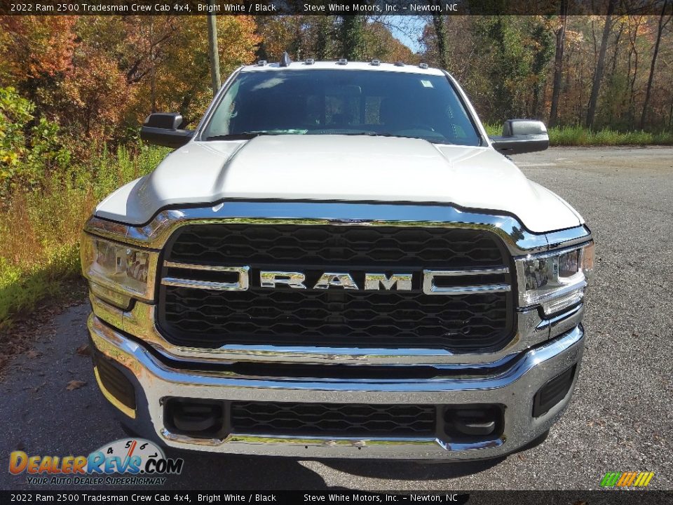 2022 Ram 2500 Tradesman Crew Cab 4x4 Bright White / Black Photo #3