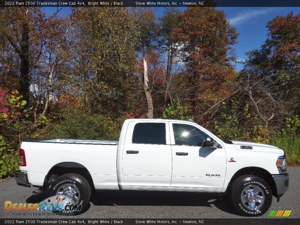 2022 Ram 2500 Tradesman Crew Cab 4x4 Bright White / Black Photo #5