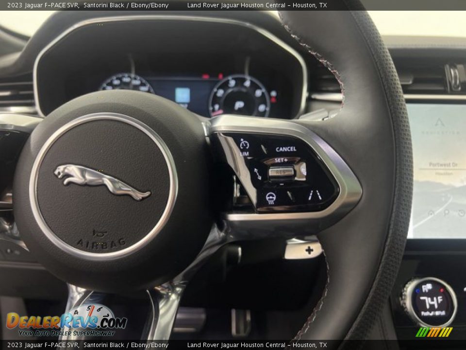 2023 Jaguar F-PACE SVR Steering Wheel Photo #18