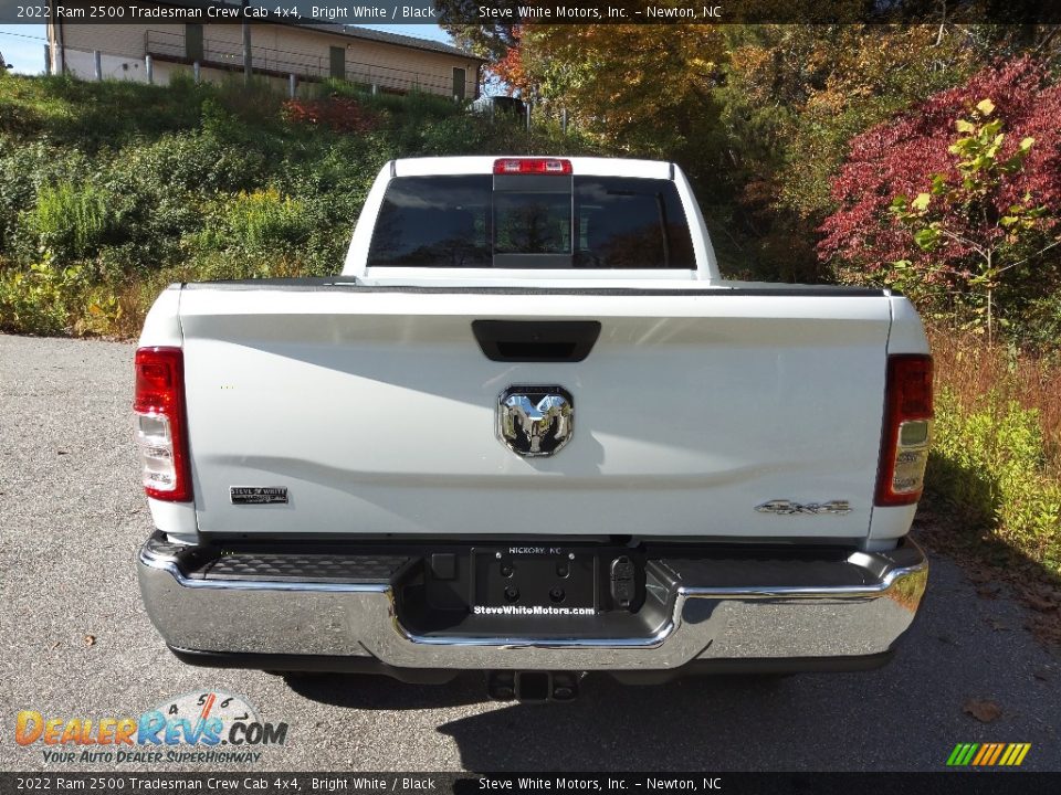 2022 Ram 2500 Tradesman Crew Cab 4x4 Bright White / Black Photo #7