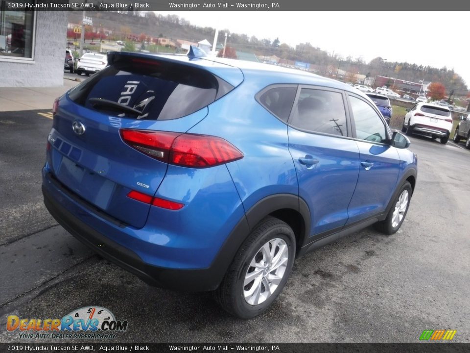 2019 Hyundai Tucson SE AWD Aqua Blue / Black Photo #8