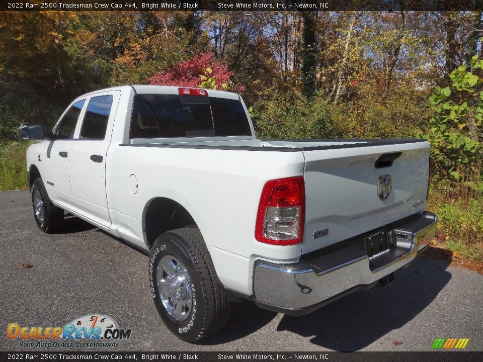 2022 Ram 2500 Tradesman Crew Cab 4x4 Bright White / Black Photo #9