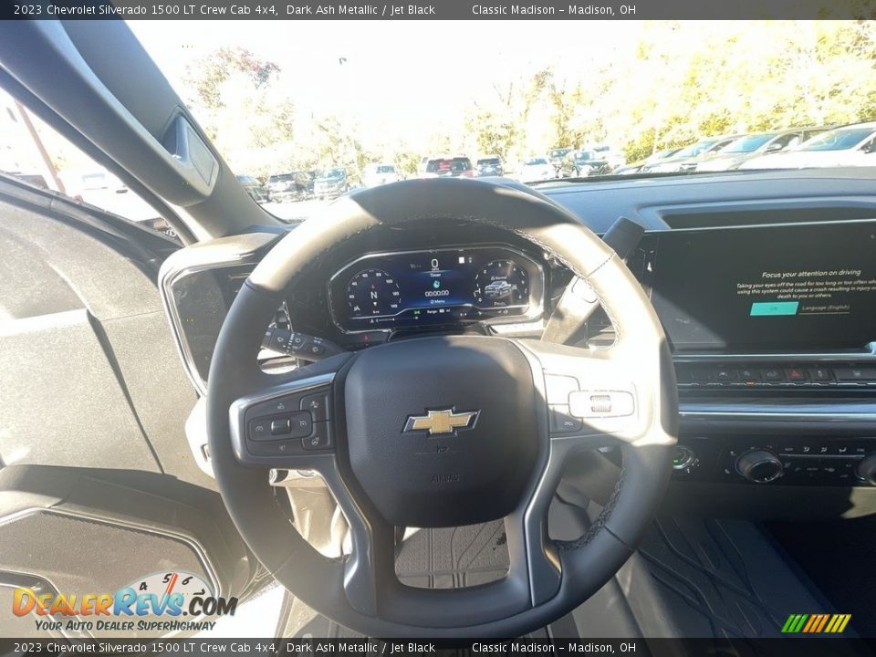 2023 Chevrolet Silverado 1500 LT Crew Cab 4x4 Dark Ash Metallic / Jet Black Photo #9