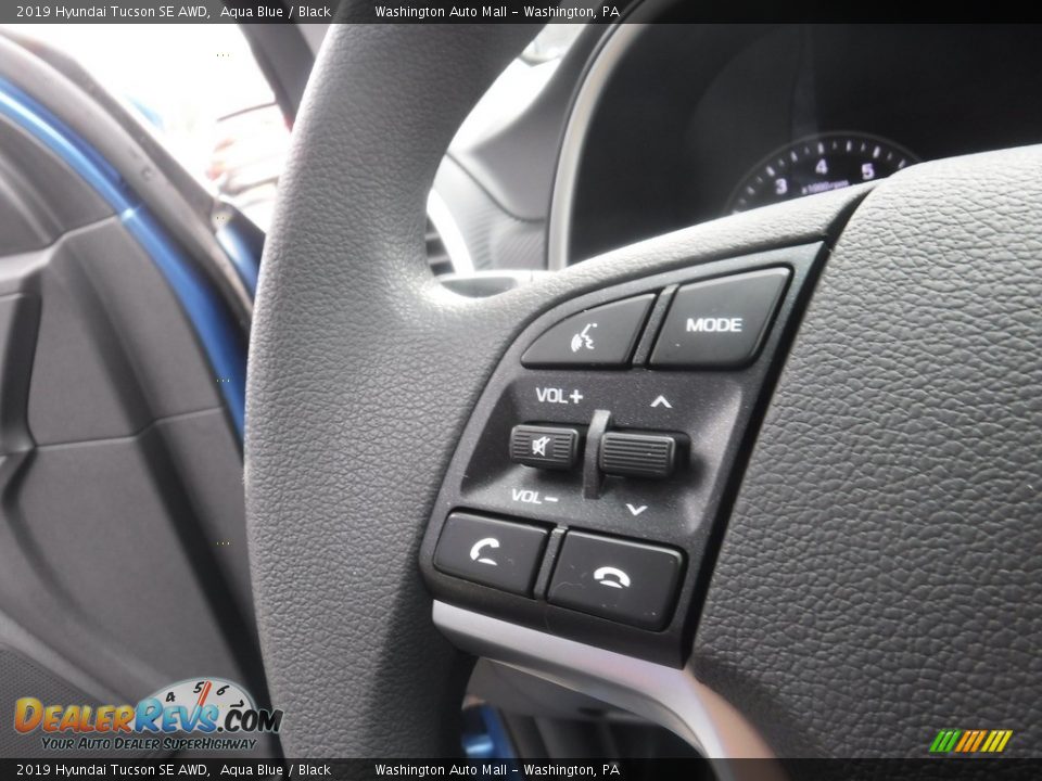 2019 Hyundai Tucson SE AWD Aqua Blue / Black Photo #19