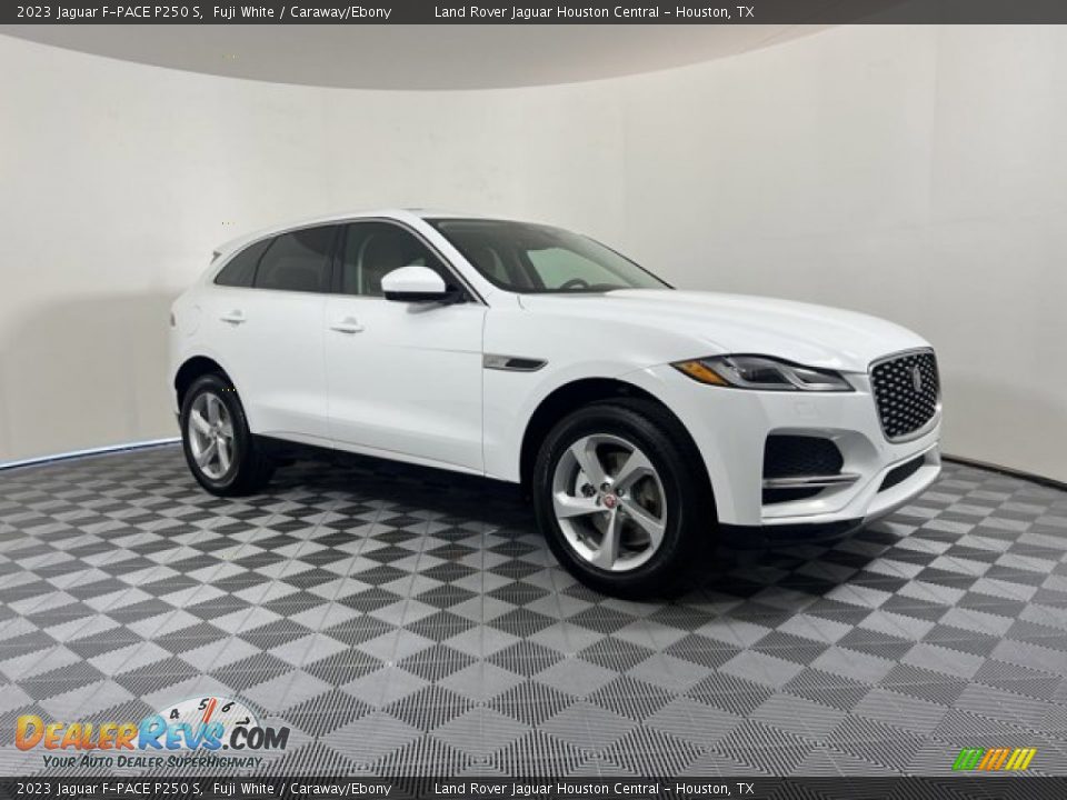 2023 Jaguar F-PACE P250 S Fuji White / Caraway/Ebony Photo #12