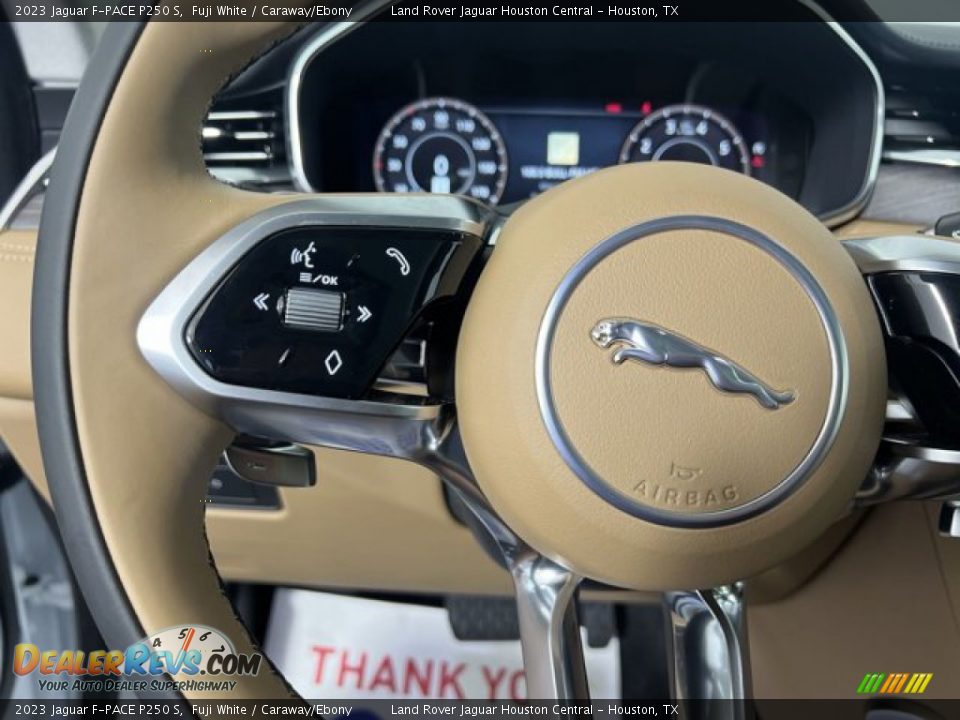 2023 Jaguar F-PACE P250 S Fuji White / Caraway/Ebony Photo #18